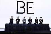 BTS「BE」グローバルプレスカンファレンスの様子。（写真提供：Big Hit Entertainment）