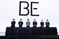 BTS「BE」グローバルプレスカンファレンスの様子。（写真提供：Big Hit Entertainment）