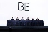 BTS「BE」グローバルプレスカンファレンスの様子。（写真提供：Big Hit Entertainment）