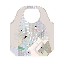 「KIRINJI LIVE 2020」エコバッグのサンプル画像。