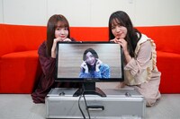 左から江籠裕奈、松井珠理奈、福士奈央。(c)2020 Zest,Inc.