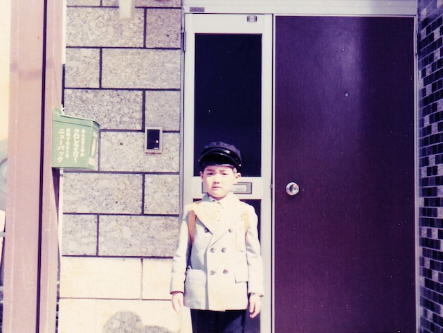 幼少期の山中さわお。