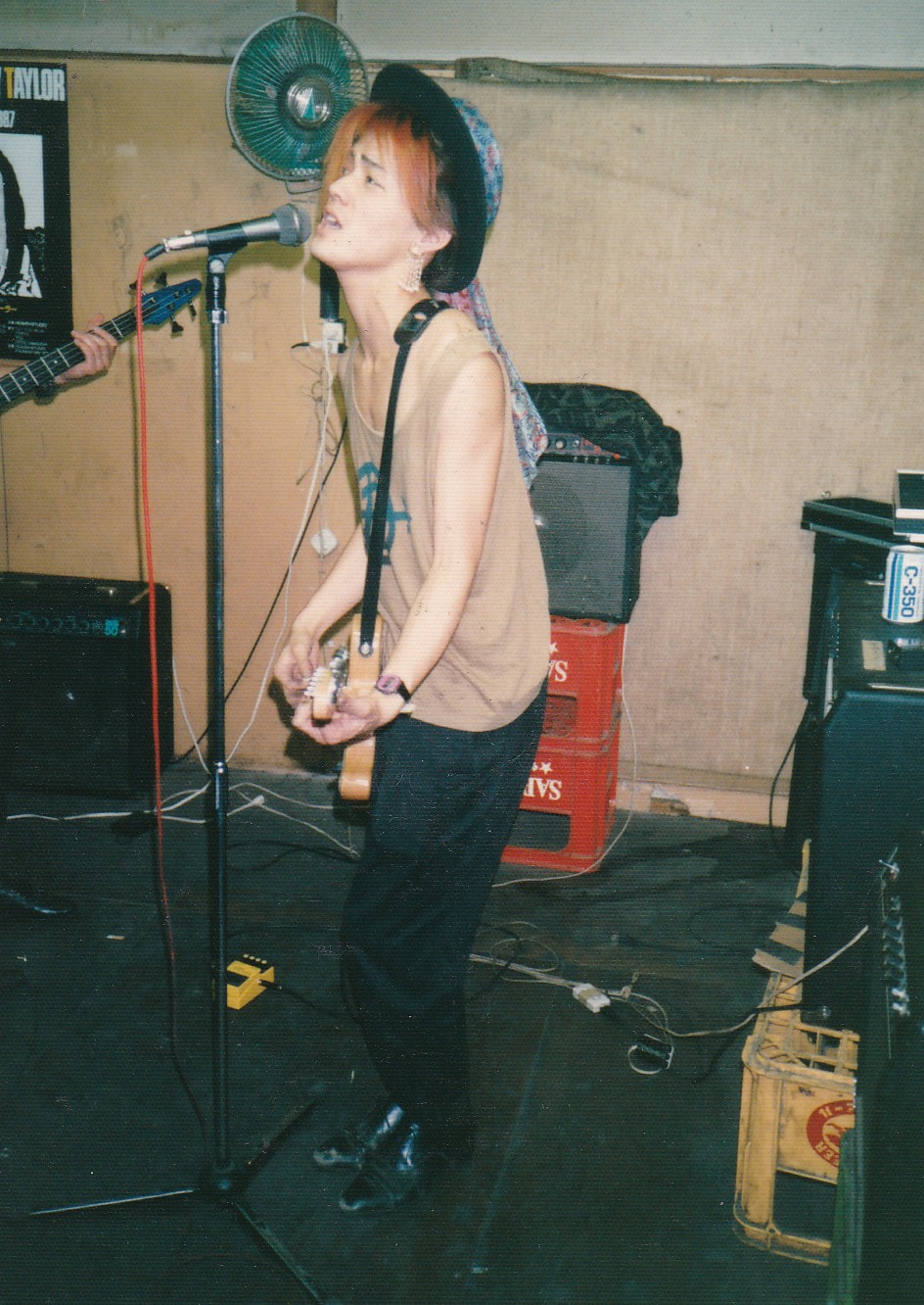 ザ・コインロッカーベイビーズ時代の山中さわお。