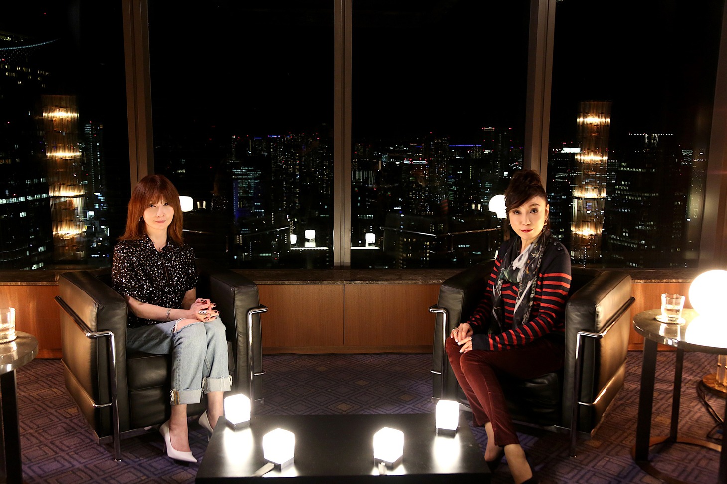 「SONGS」で対談するYOUと松任谷由実。（写真提供：NHK）