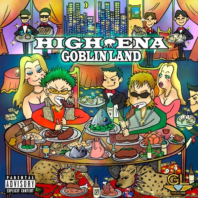 GOBLIN LAND「HIGH ENA」配信ジャケット