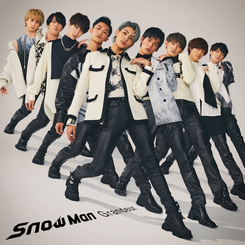 Snow Man「Grandeur」通常盤ジャケット