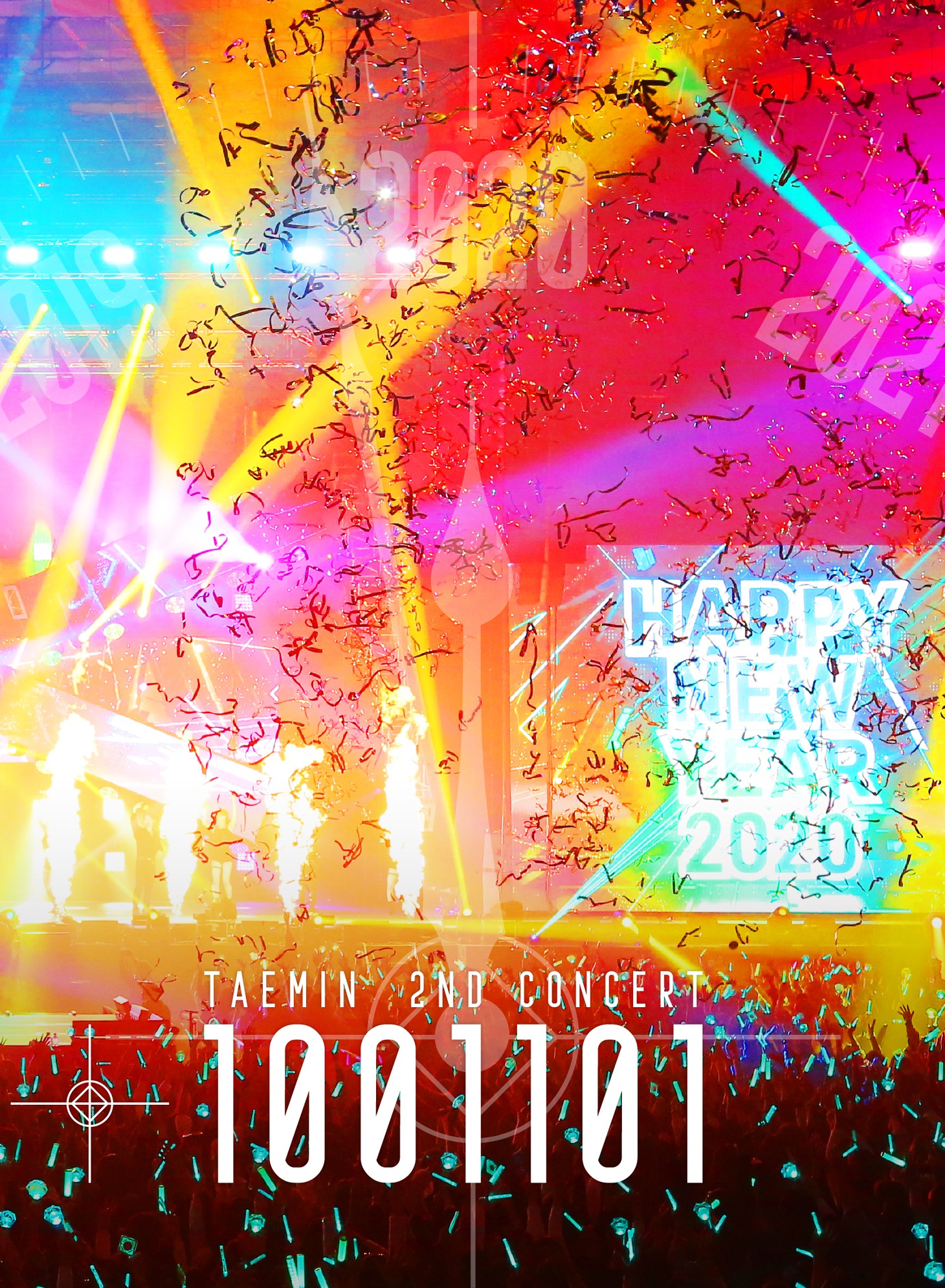 テミン「TAEMIN 2ND CONCERT [T1001101] in JAPAN」ジャケット
