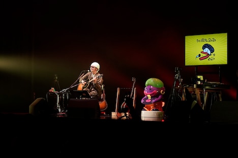 左から奥田民生、ヘロ・ディギン。（Photo by Kenji Miura）