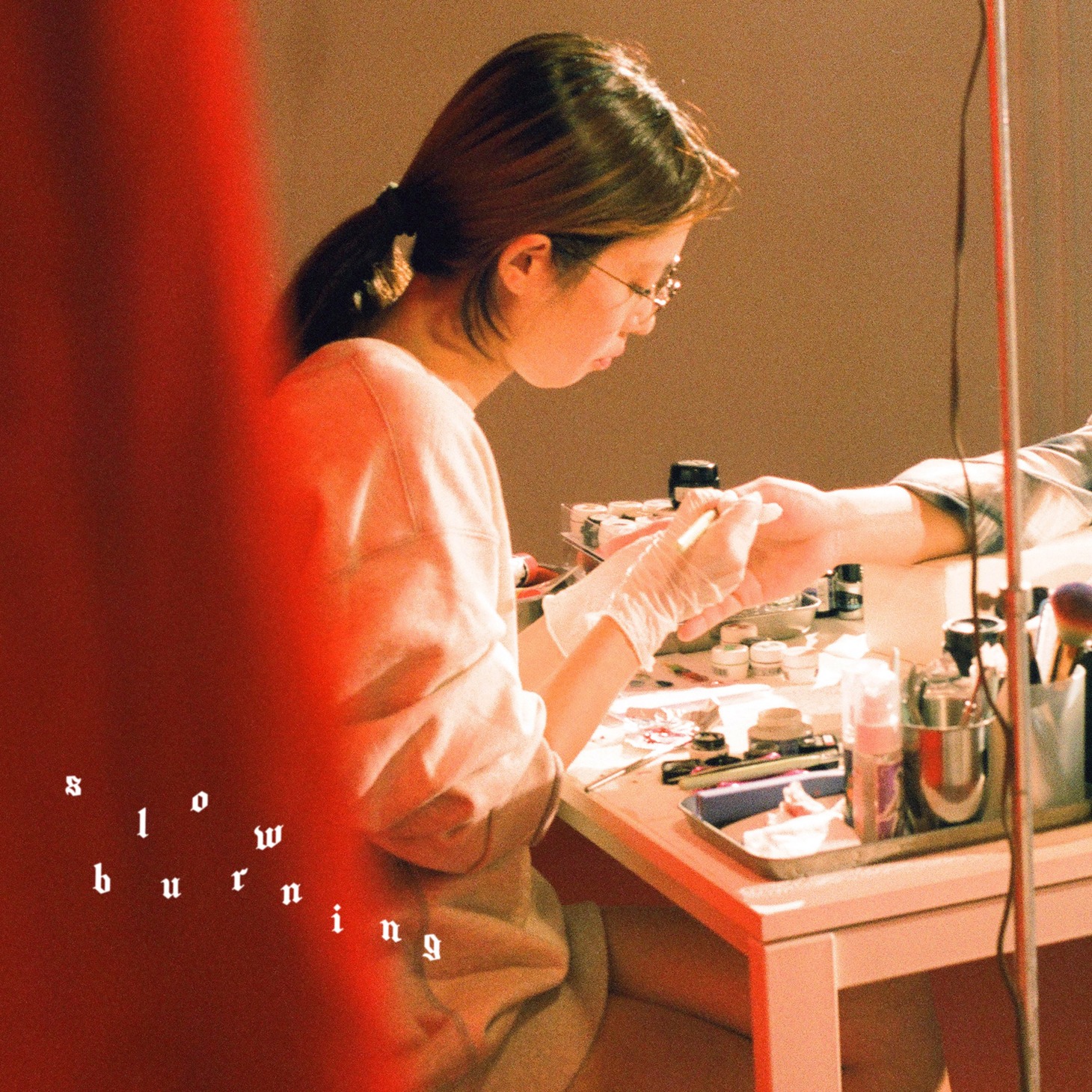 NOT WONK「slow burning」配信ジャケット