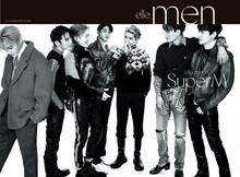 「エル・ジャポン」1月号より、SuperM。