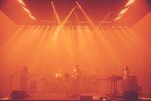 サカナクション「SAKANAQUARIUM 光 ONLINE」の様子。（撮影：横山マサト）