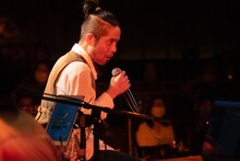 久保田利伸「TOSHINOBU KUBOTA "Bossa & Lovers Rock Night"」の様子。（Photo by Tsuneo Koga）