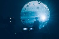 サカナクション「SAKANAQUARIUM 光 ONLINE」の様子。（撮影：横山マサト）