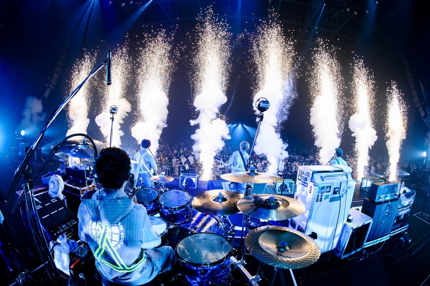 04 Limited Sazabys「YON EXPO'20」11月29日公演の様子。（撮影：瀧本JON...行秀）