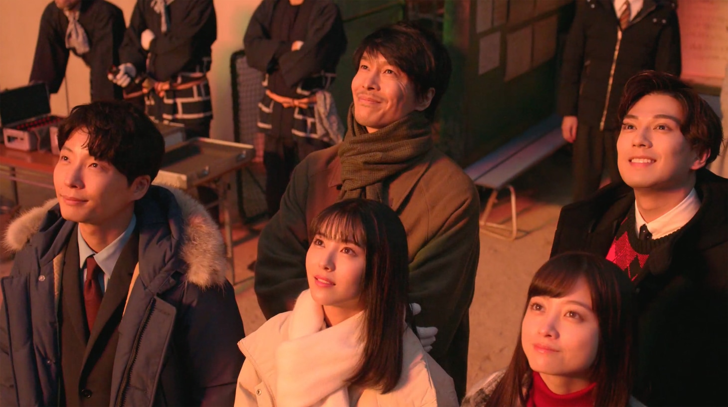 NTTドコモのテレビCM「先生からみんなへ」編より。