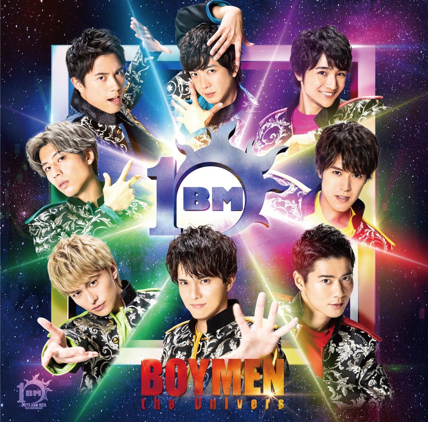 BOYS AND MEN「BOYMEN the Universe」通常盤ジャケット