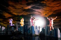 ももいろクローバーZ「PLAY!」の様子。（撮影：増田慶）