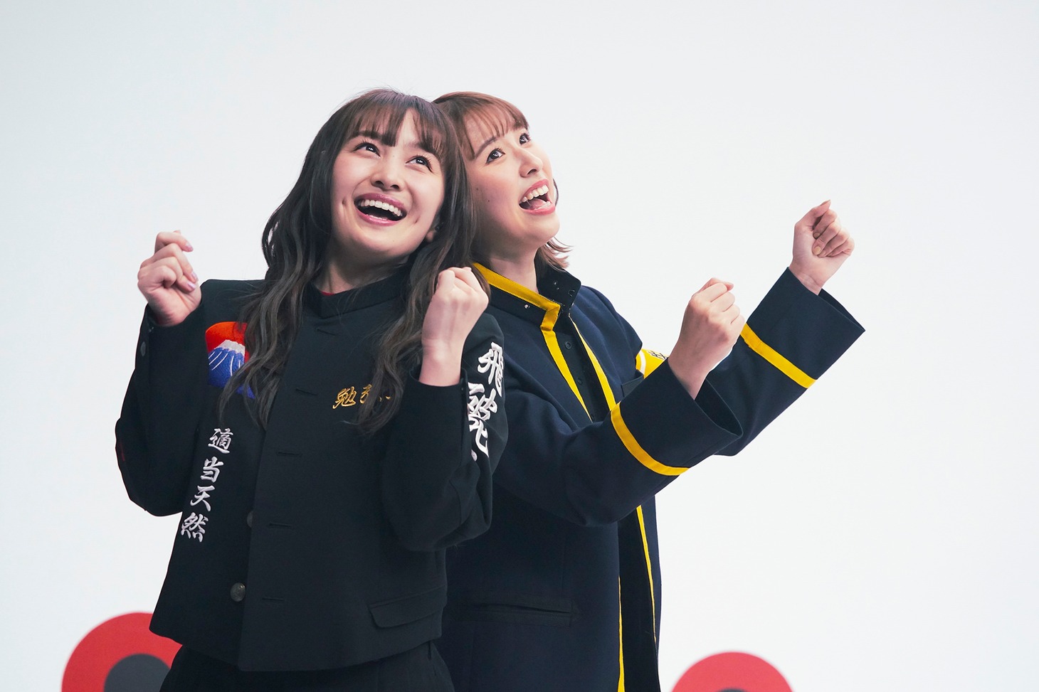 左から百田夏菜子、玉井詩織。（撮影：増田慶）