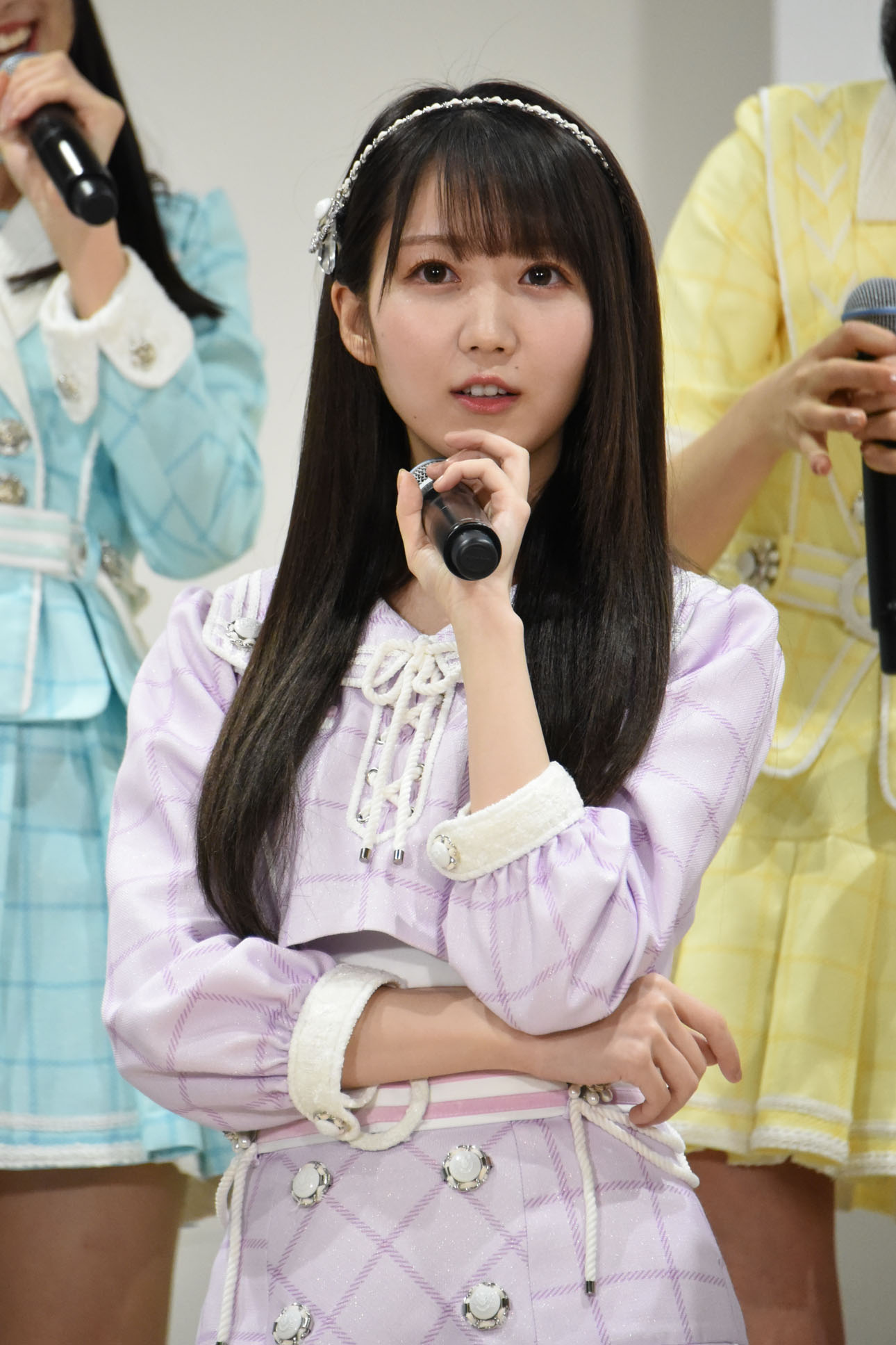 胸キュンなセリフを披露する大谷映美里。