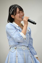 胸キュンなセリフを披露する佐々木舞香。