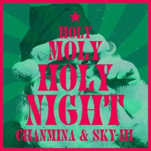 ちゃんみな＆SKY-HI「Holy Moly Holy Night」配信ジャケット