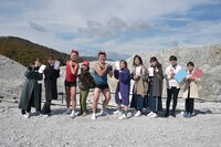 「エビ中の青春女子旅 ～秋田ものしり王決定戦～」場面カット (c)ABS秋田放送