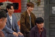 左から與那城奨、金城碧海、豆原一成。(c)読売テレビ