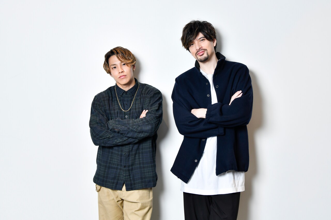 左からRIKU（THE RAMPAGE from EXILE TRIBE）、城田優。