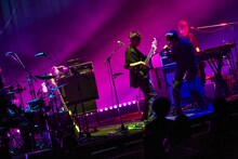 「indigo la End ONEMAN TOUR 2020-2021『夜警』」東京・東京国際フォーラム ホールA公演の様子。（撮影：鳥居洋介）