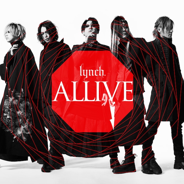 lynch.「ALLIVE」配信ジャケット