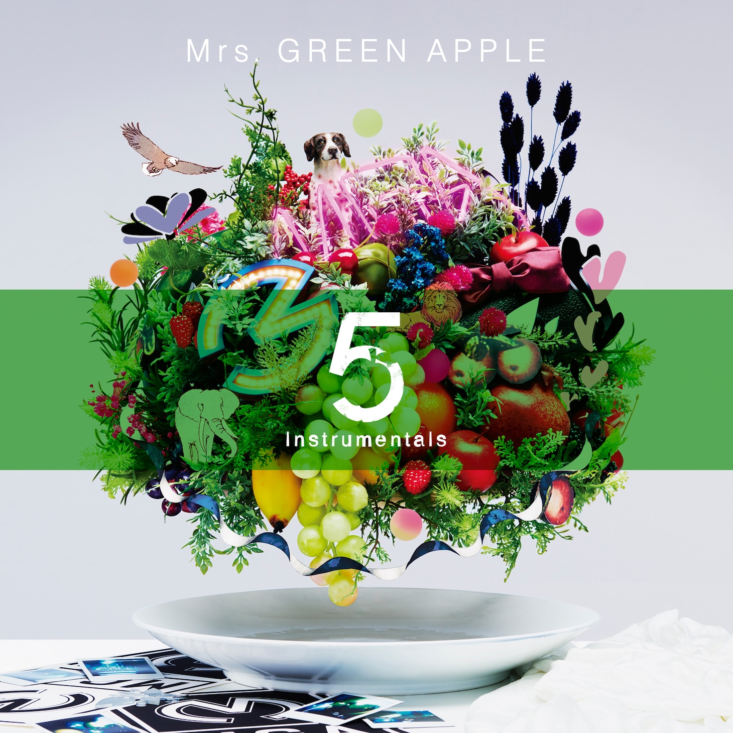 Mrs. GREEN APPLE「5 -Instrumentals-」ジャケット