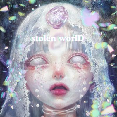 青柳カヲルが手がけた大森靖子「stolen worID」配信ジャケット