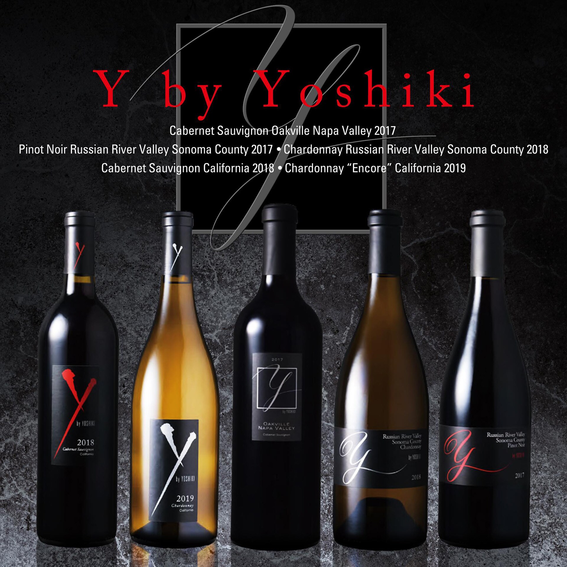 YOSHIKIこだわりのワイン「Y by YOSHIKI」に新シリーズ「Russian River