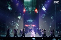 「「2020 Mnet ASIAN MUSIC AWARDS (MAMA)」のステージでパフォーマンスを披露するATEEZ。(c)CJ ENM Co., Ltd, All Rights Reserved.