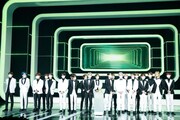 「2020 Mnet ASIAN MUSIC AWARDS (MAMA)」で受賞の喜びを語るNCT。(c)CJ ENM Co., Ltd, All Rights Reserved.