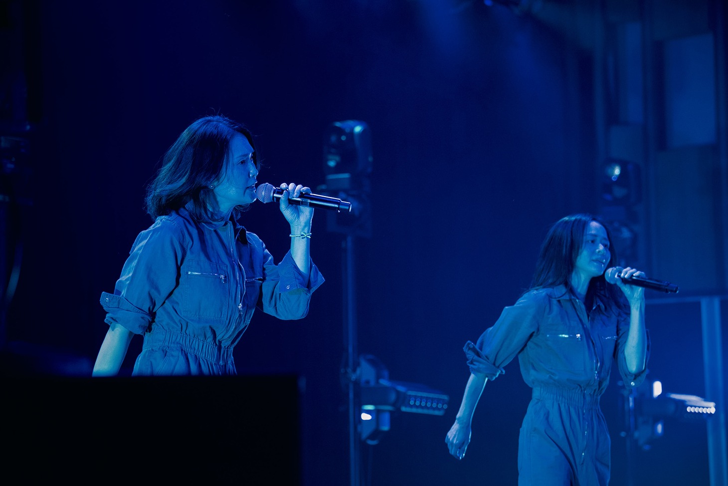 東京パフォーマンスドール「TPD誕生30周年キックオフ DANCE SUMMIT with the 1st Generation」の様子。（写真提供：EPICレコードジャパン）