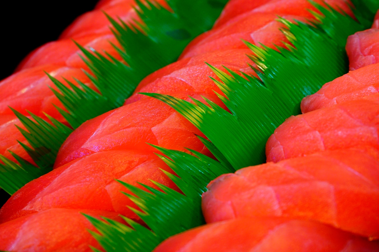 マグロの寿司。