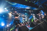WILL-O'によるライブの様子。(写真提供:パーフェクトミュージック)