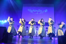 はちみつロケット解散ライブの様子。