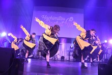 はちみつロケット解散ライブの様子。