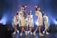 はちみつロケット解散ライブの様子。