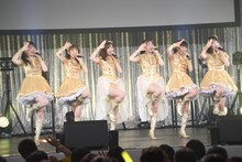 はちみつロケット解散ライブの様子。