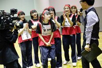 MVPに選ばれた橘花怜（中央）。（撮影：笹森健一）