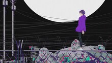 ななもり。（すとぷり）「UNCHAIN」ミュージックビデオのワンシーン。