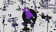 ななもり。（すとぷり）「UNCHAIN」ミュージックビデオのワンシーン。