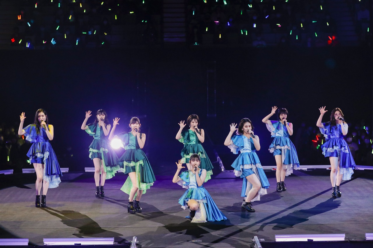 「アンジュルム コンサート2020 ～起承転結～船木結卒業スペシャル」の様子。