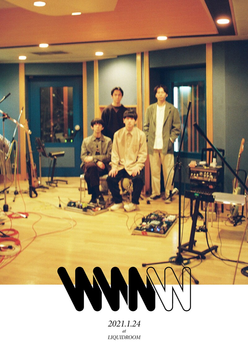 ミツメ「WWMW」告知ビジュアル