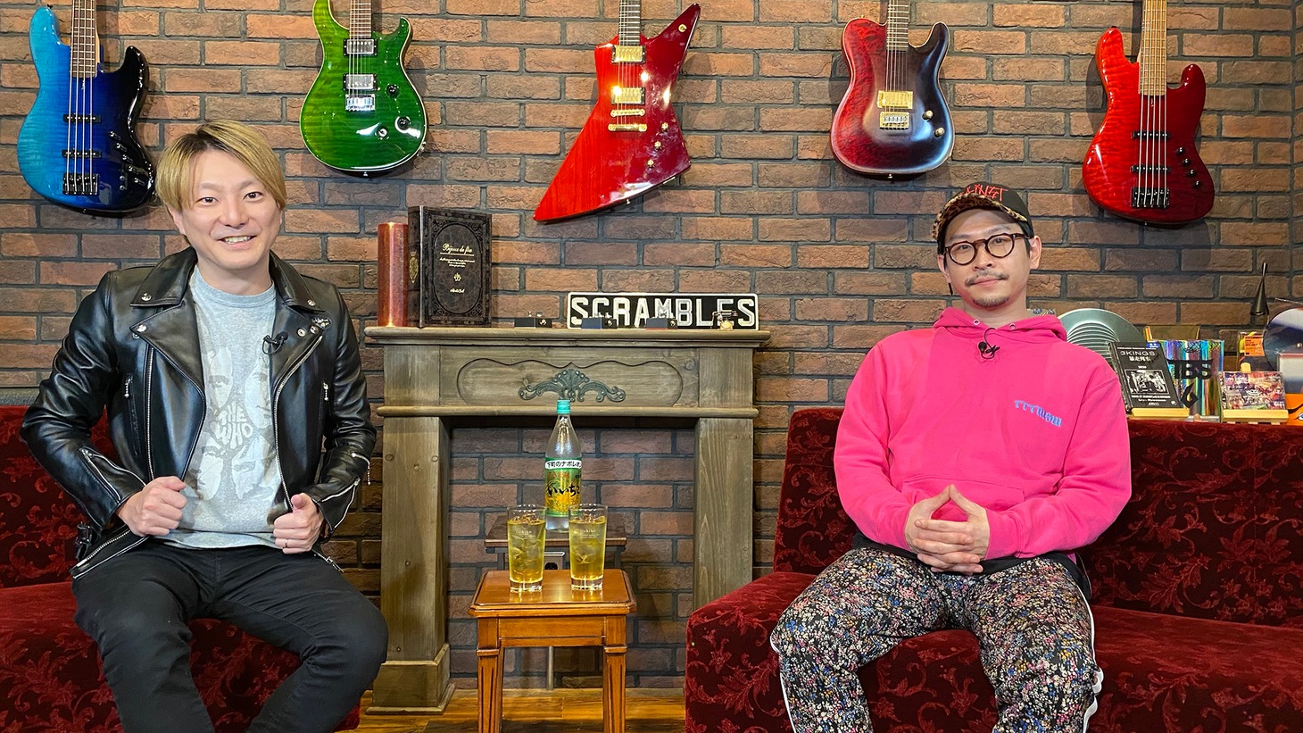 「松隈ケンタ iichiko ROCK!」より松隈ケンタ、渡辺淳之介。