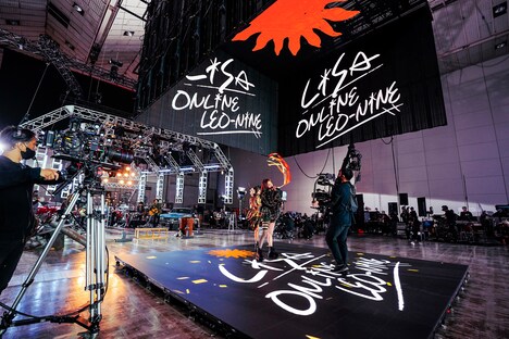 「ONLiNE LEO-NiNE」の様子。（撮影：上飯坂一）