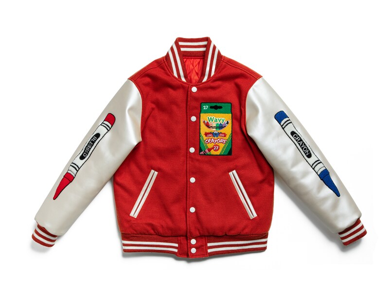 JP THE WAVYのオリジナルスタジャン「WAVY Stadium Jacket」